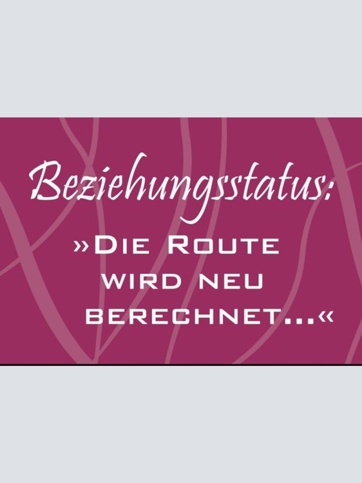 Schild Beziehungsstatus wird bei berrechnet 12x18 / 20x30 / 30x40 Blech od. Holz