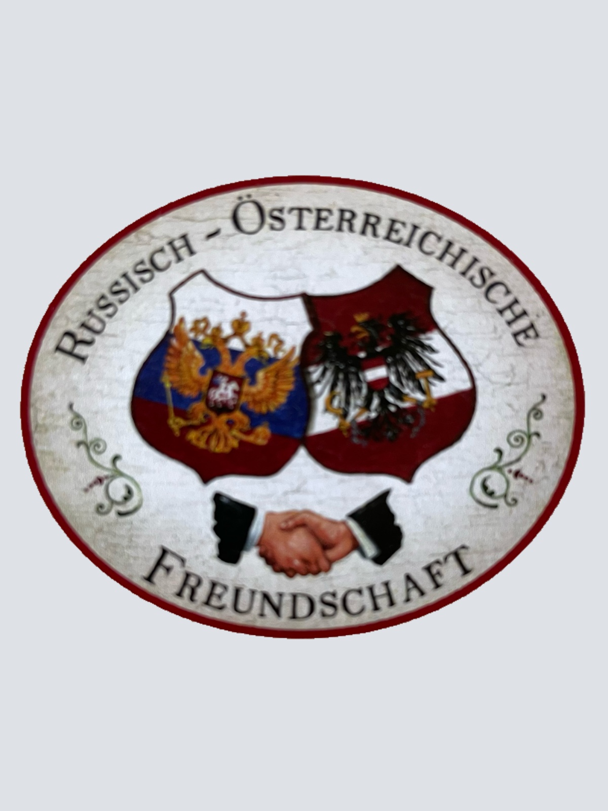 Nostalgie Holzschild Russisch Österreichische Freundschaft Russland Ö Schild