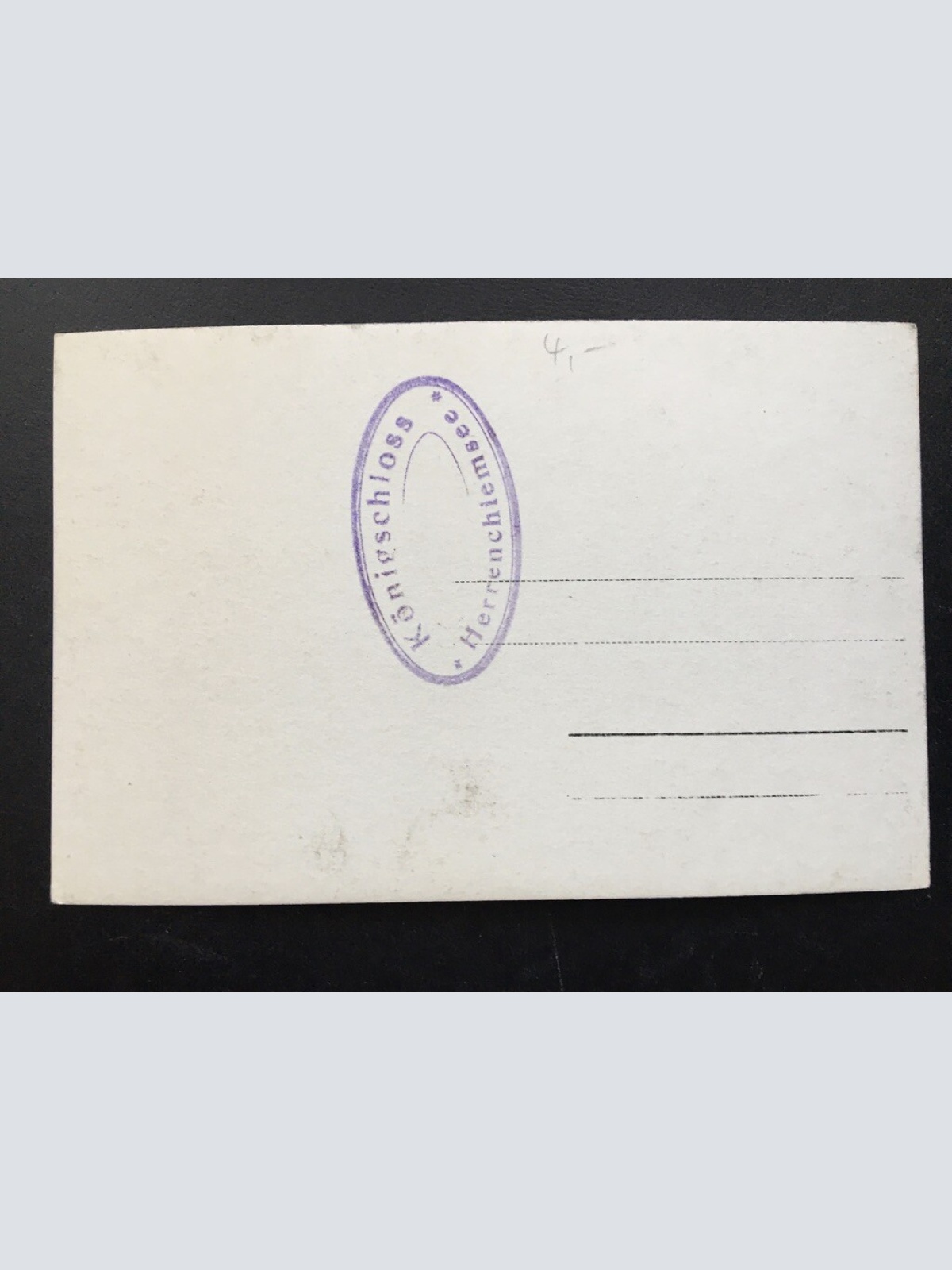 Chiemsee - Schloss Herren - Brunnen Statue - Bayern, Deutschland 400299 TH F