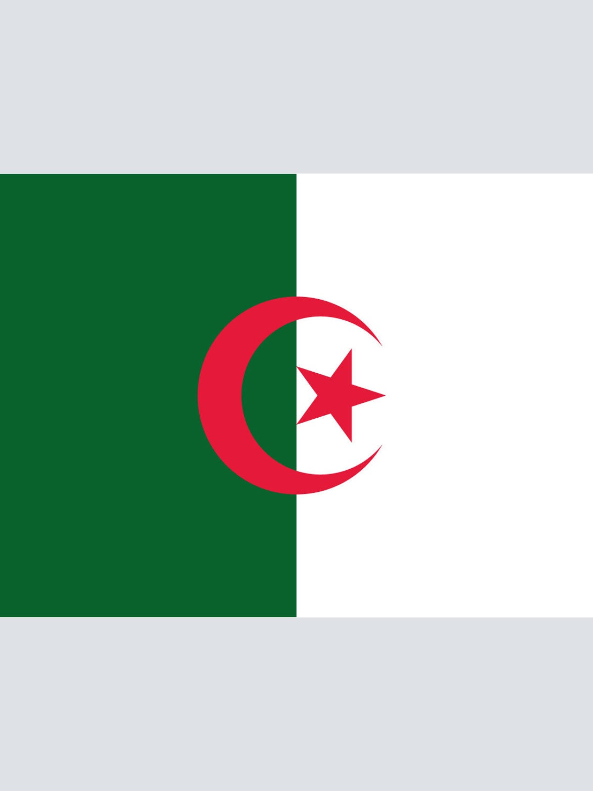 Schild Flagge Algerien Algeria Afrika Fahne 12x18 / 20x30 / 30x40 Blech od. Holz