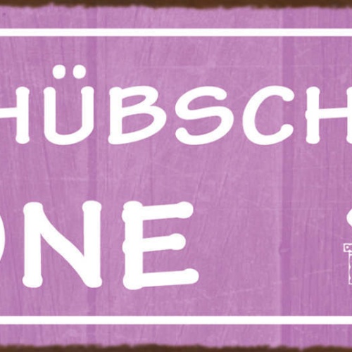 Schild Aufhübsch Zone Kleidung Kleider Schrank Anziehen 27x10 Blech od.Holz