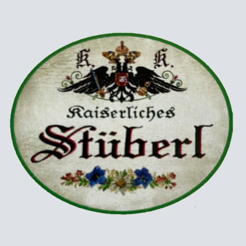 Kuk Nostalgie Holzschild Kaiserliches Stüberl Stube Arbeitszimmer Raum Schild