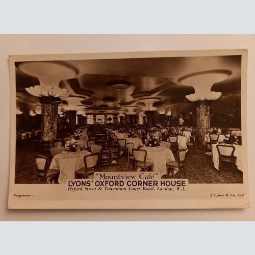 London, Mountview Cafe, Oxford Street 500113 gr D
