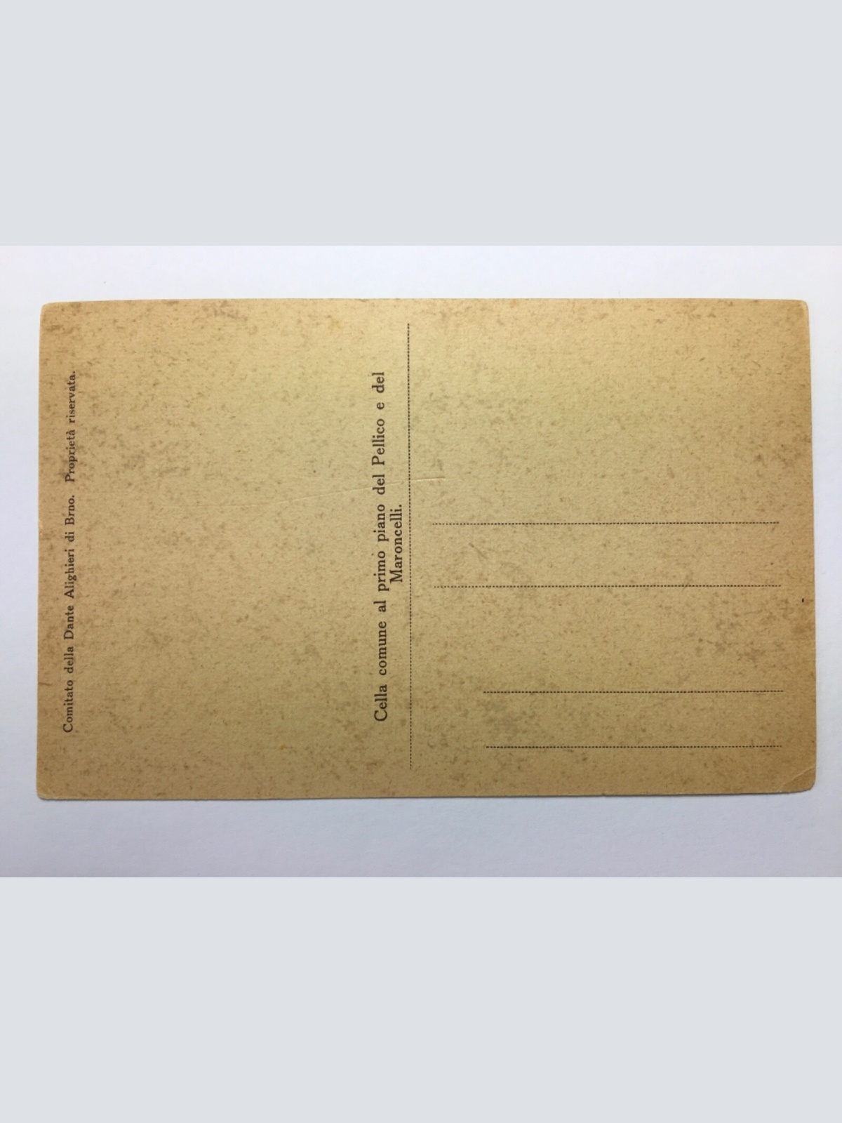 Cella comune/Zelle von Silvio Pellico & Piero Maroncelli 30144 TH