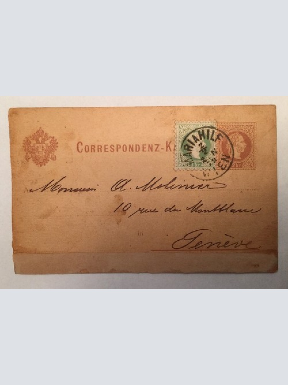 Mariahilf Wien Correspondenz Karte C14406