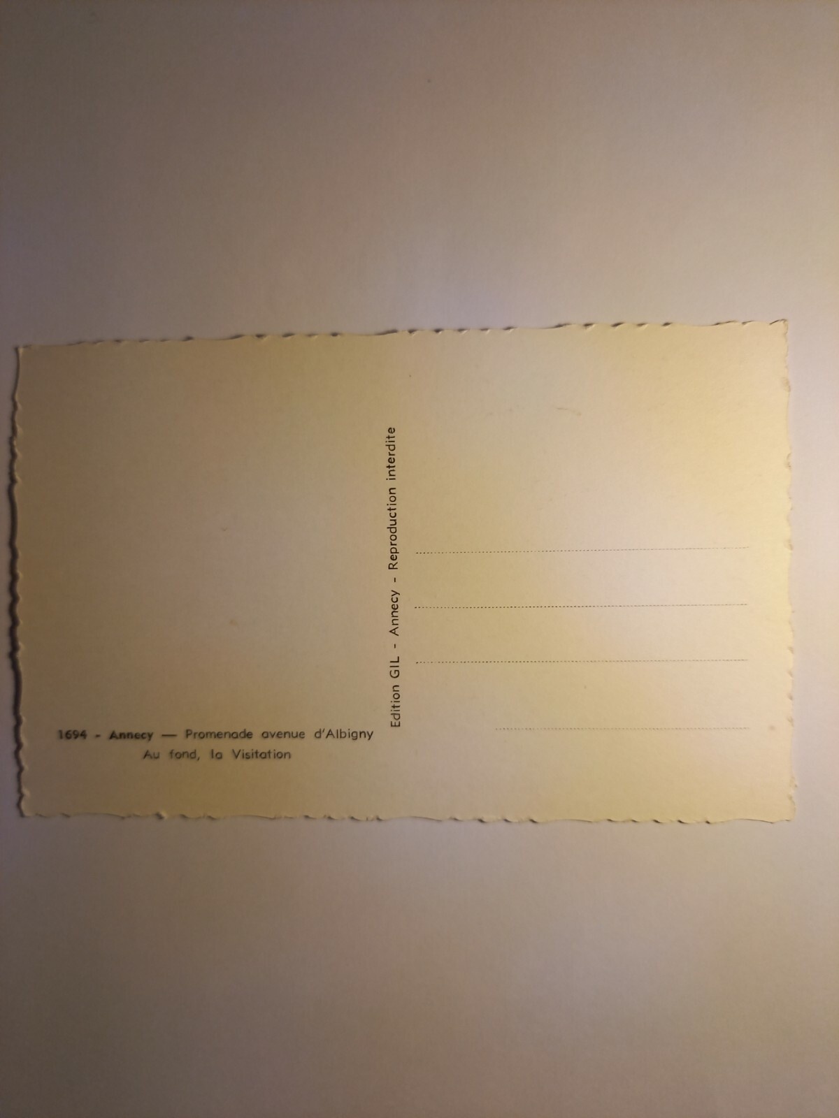 Annecy Promenade Avenue d' Albigny 140376 GR