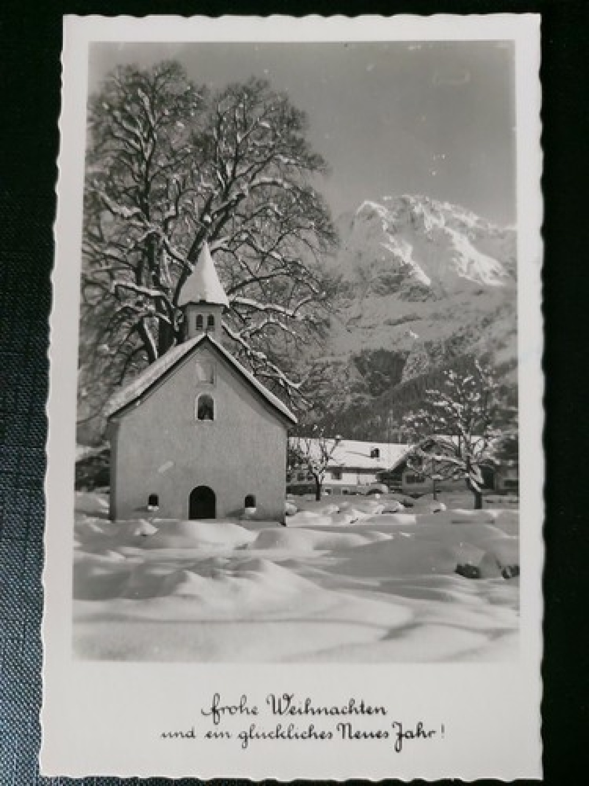 Weihnachten Kirche Schnee Alpen Berge Gletscher Gasthaus 402508 WM