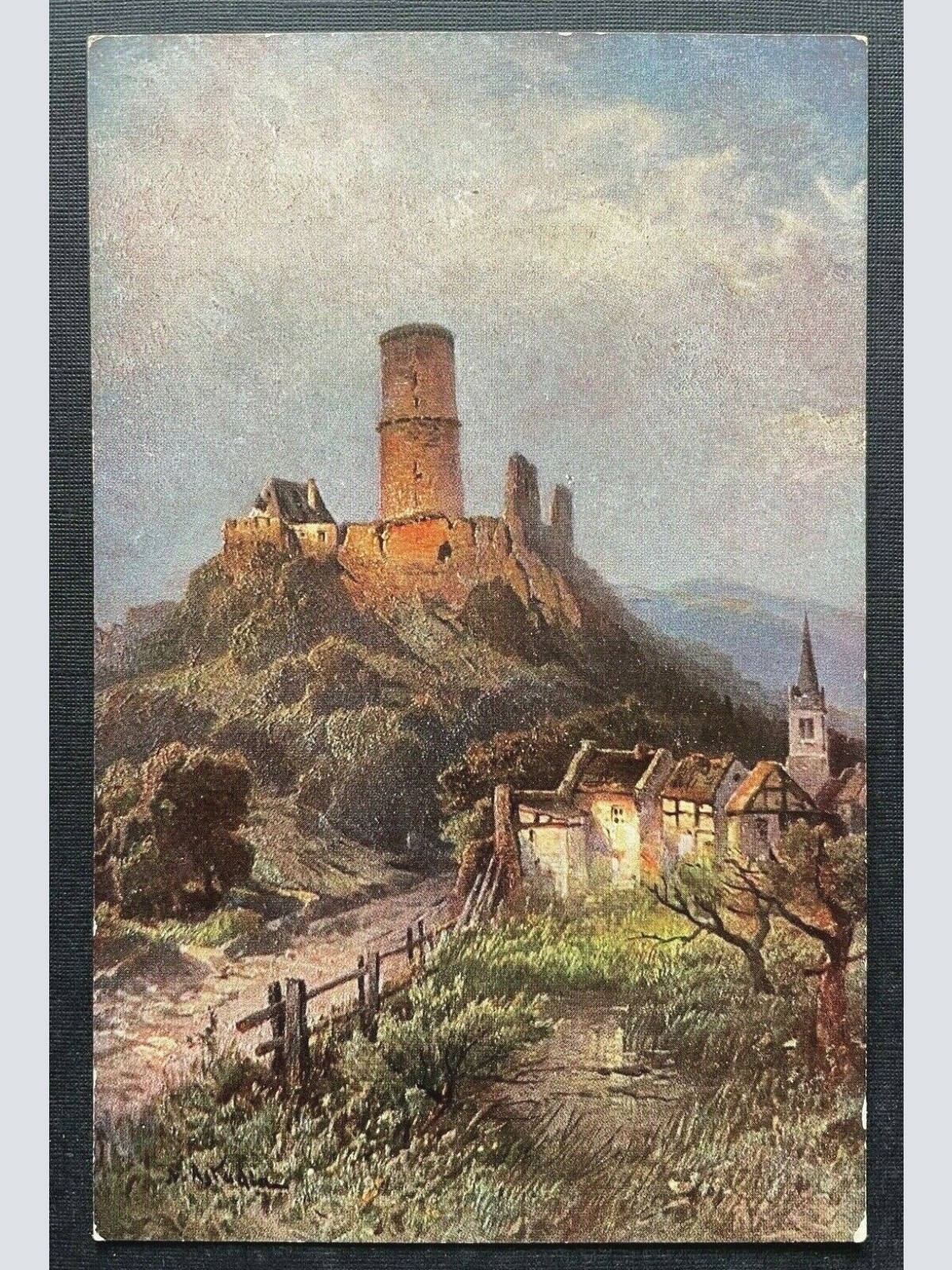 Godesburg Burgruine Festung Turm Berg Nordrhein-Westfalen Deutschland 410133 C
