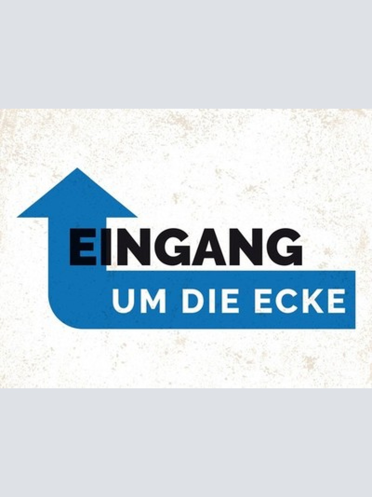 Schild Eingang Um Die Ecke Geschäft Firma Tür 12x18 20x30 30x40 Blech/Holz