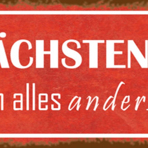 Schild Im Nächsten Jahr Mache Ich Alles Anders Falsch 27 x 10 Blech od. Holz