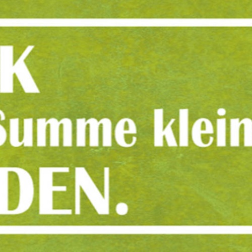 Schild Glück Ist Die Summe Kleiner Freuden Leben Kleeblatt 27x10 Blech od.Holz