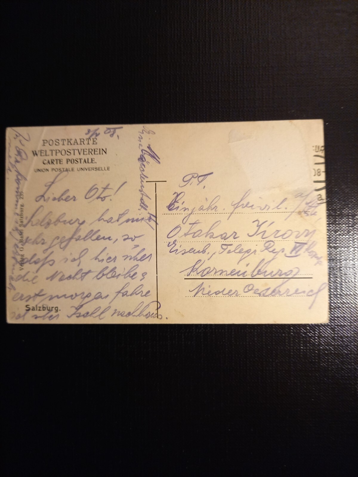 Salzburg, Festung u.Untersberg vom Kapuzinerberg 430066 gr