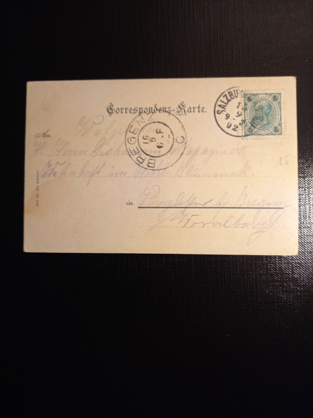 Salzburg, Festung u.Untersberg vom Kapuzinerberg 430065 gr