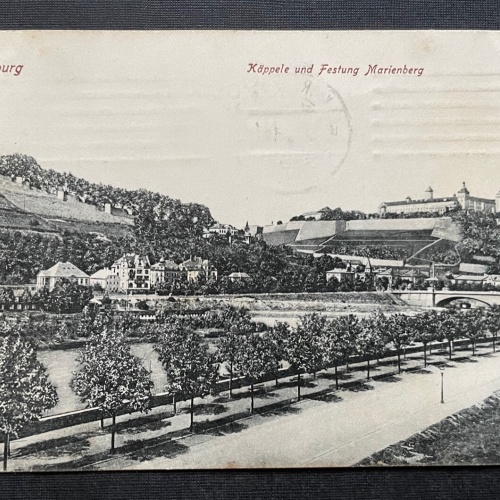 Würzburg Köppele Festung Marienberg Burg Allee Bayern Deutschland 400451 TH F