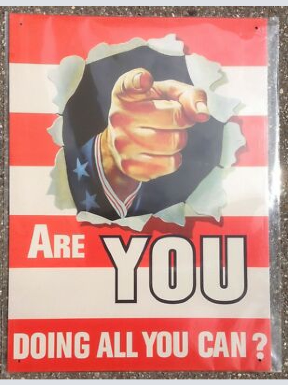 Are you doing all you can     30x41 cm     12006