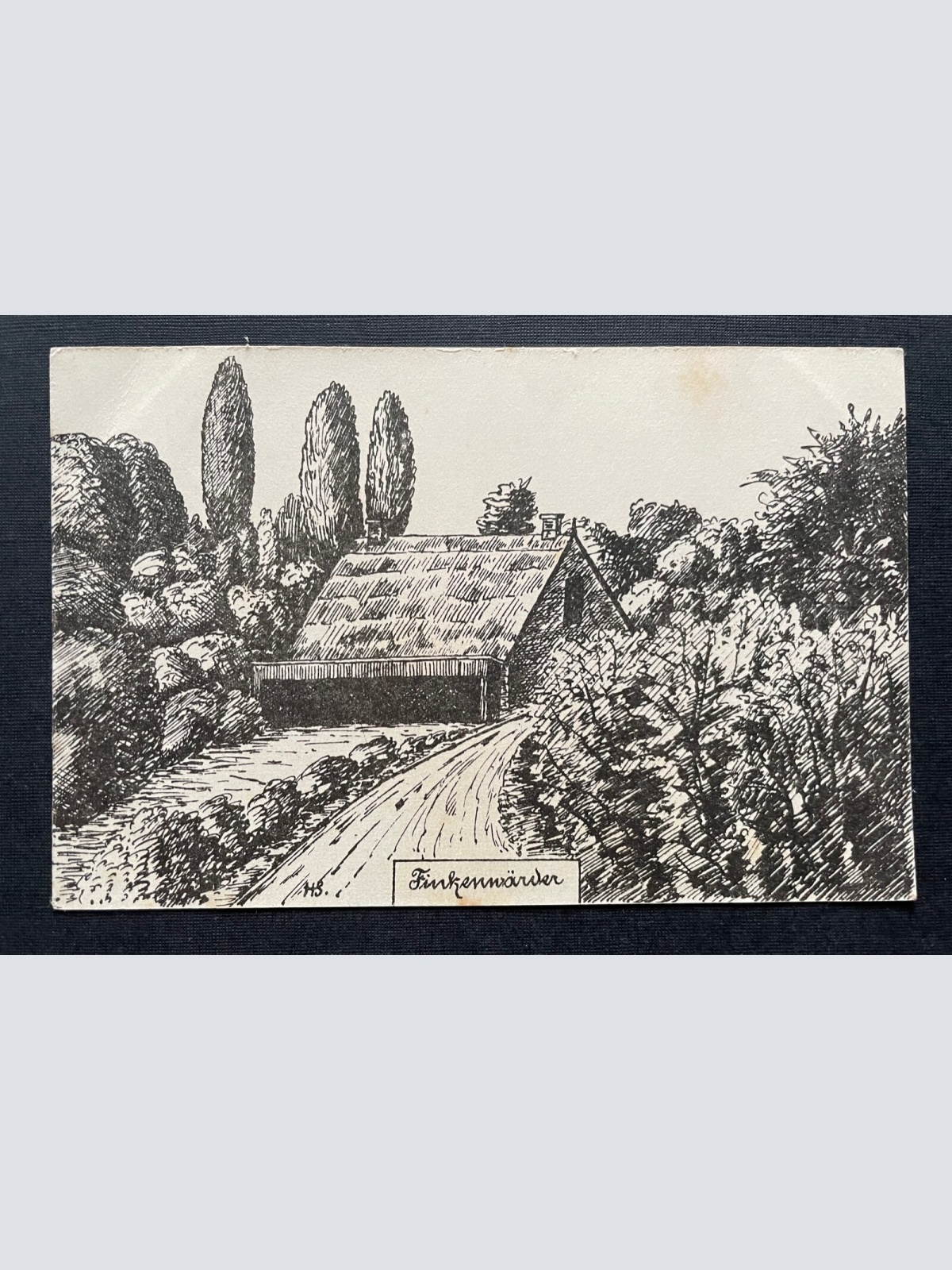 Finkenwärder Finkenwerder Haus Gebäude Elbinsel Hamburg Deutschland 400437 TH D