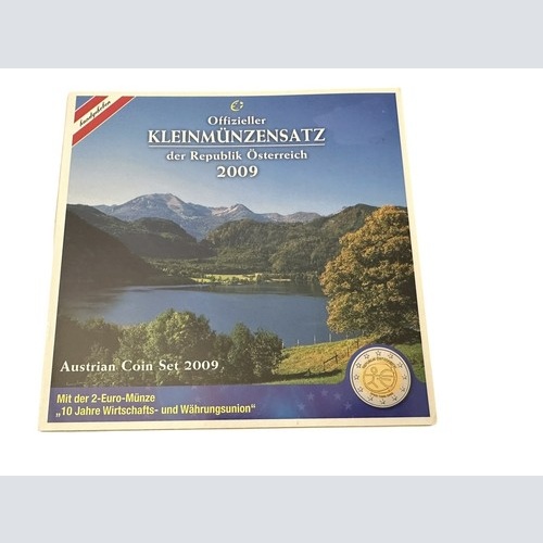 Österreich KMS 2009 handgehoben Kleinmünzensatz