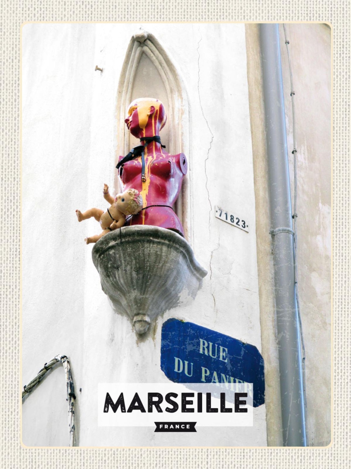 Schild Marseille France Frankreich Stadt Kunst? 12x18 20x30 30x40 Blech/Holz
