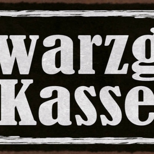 Schild Schwarzgeld Kasse Trinkgeld Bezahlen Bestechung 27x10 Blech od.Holz