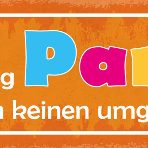 Schild Ein Wenig Party Hat Noch Keinen Umgebracht Feiern 27x10 Blech od.Holz