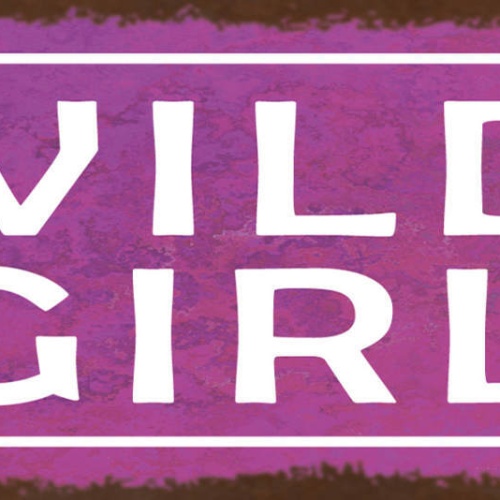 Schild Wild Girl Wildes Mädchen Frau Verrückt Ungezähmt 27x10 Blech od.Holz