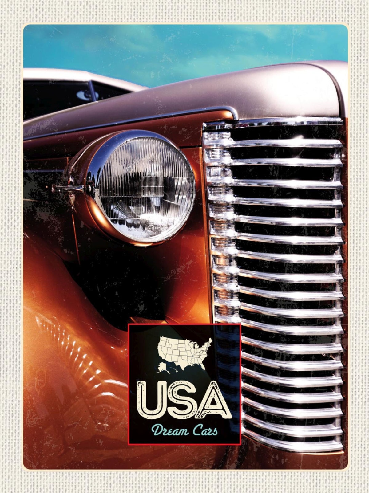 Schild USA Dream Cars Auto Chevrolet Truck Amerika 12x18 20x30 30x40 Blech/Holz