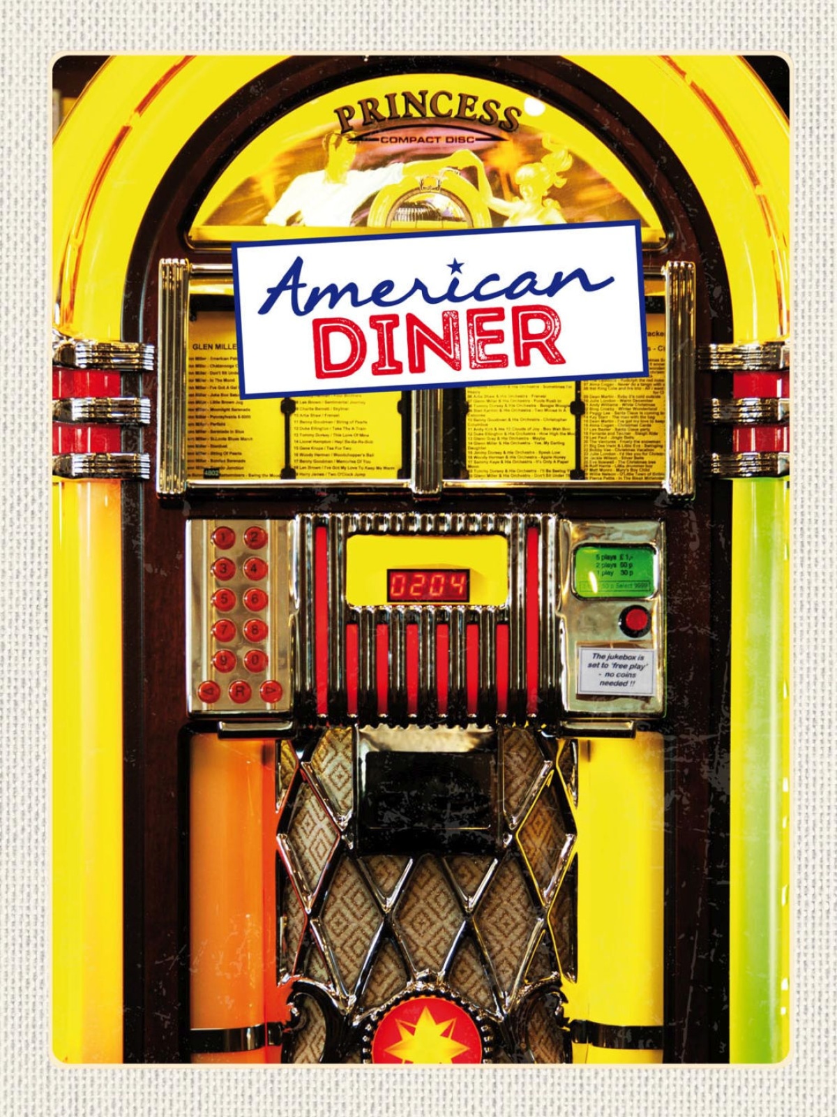 Schild USA American Diner Music Box Musik Amerika 12x18 20x30 30x40 Blech/Holz