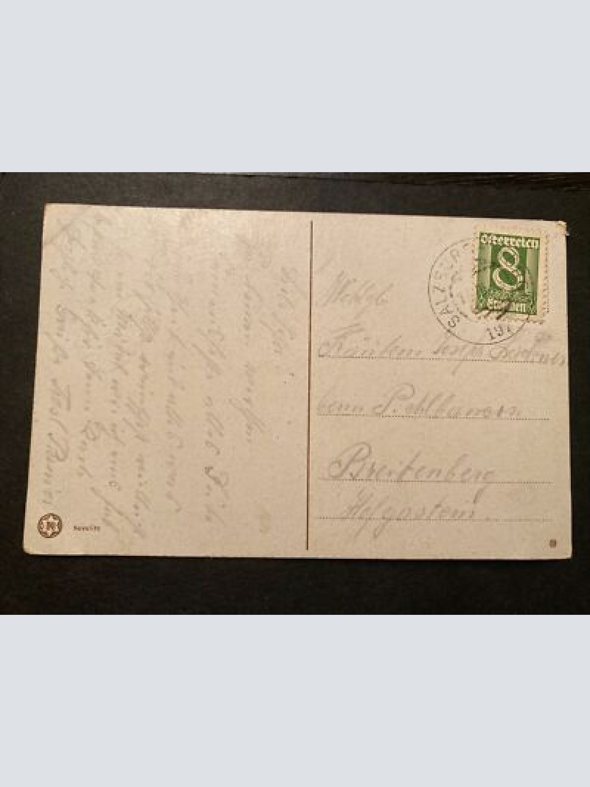 Mädchen beim Blumen sammeln Künstlerkarte 80184