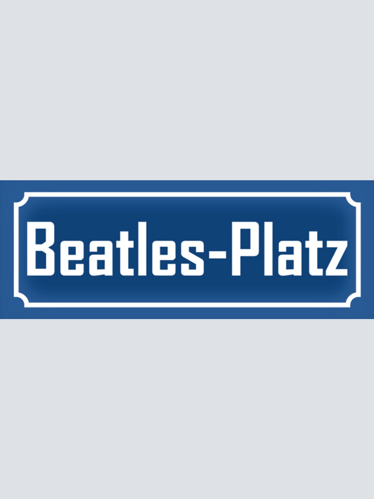 Schild Beatles Platz Hamburg St. Pauli Straße Ort Stadt 27 x 10 Blech od. Holz
