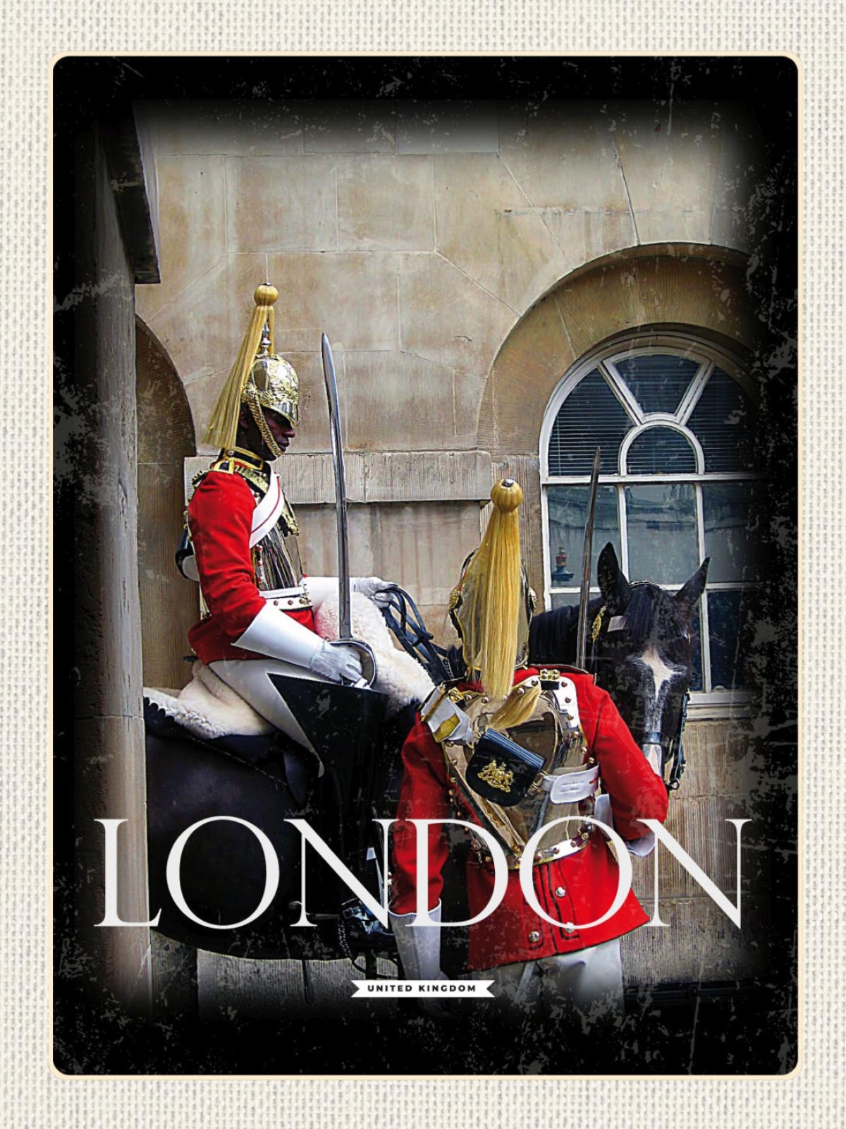 Schild London United Kingdom Guards Großbritannien 12x18 20x30 30x40 Blech/Holz