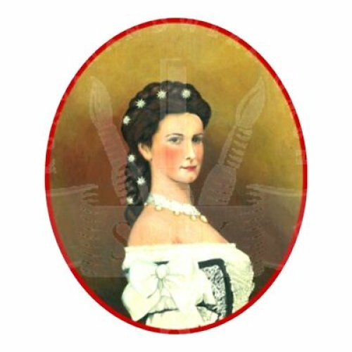 KuK Nostalgie Holzschild Schild Kaiserin Elisabeth Sissy