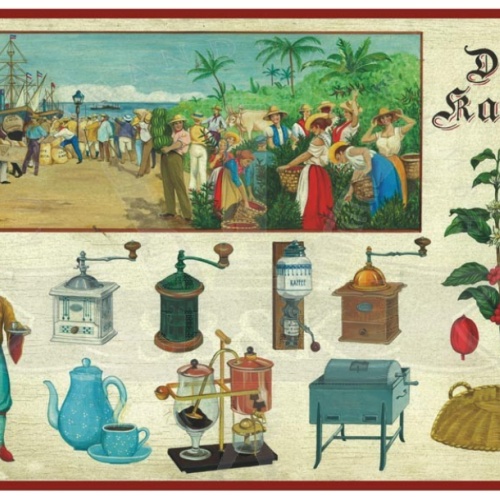 KuK Nostalgie Holzschild Kaffee