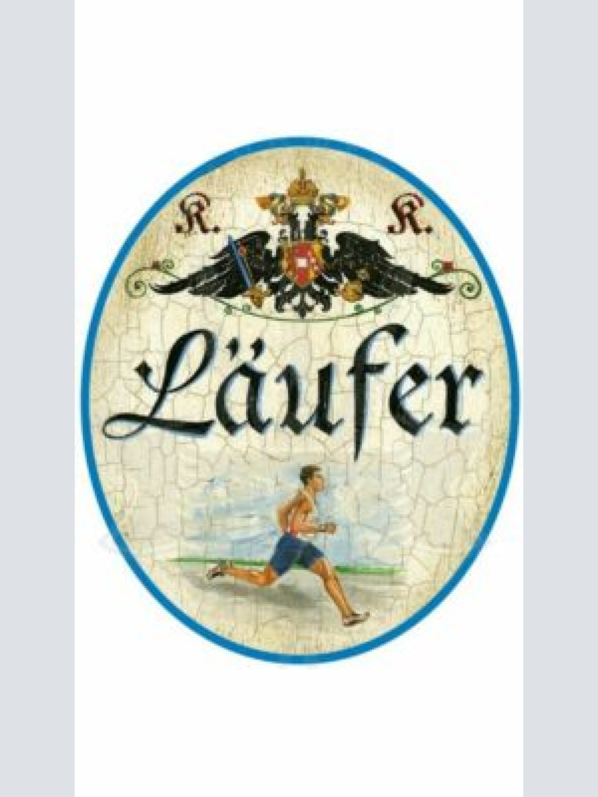 KuK Nostalgie Holzschild "Läufer"