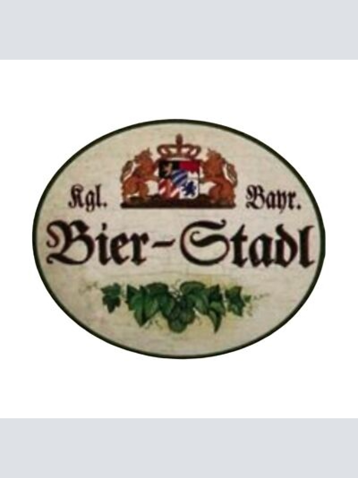 Nostalgie Holzschild Bayern königlich bayerischer Bier Stadl Schild