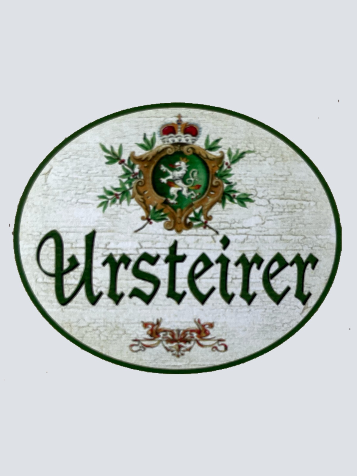 KuK Nostalgie Holzschild Ursteirer Steiermark Steirer Österreich Schild