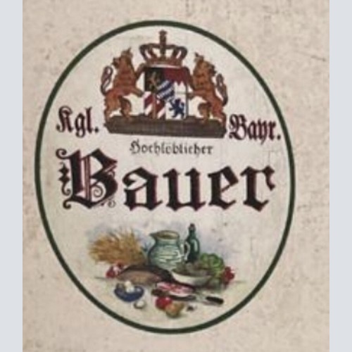 Nostalgie Holzschild Bayern königlich bayerischer Hochlöblicher Bauer Schild