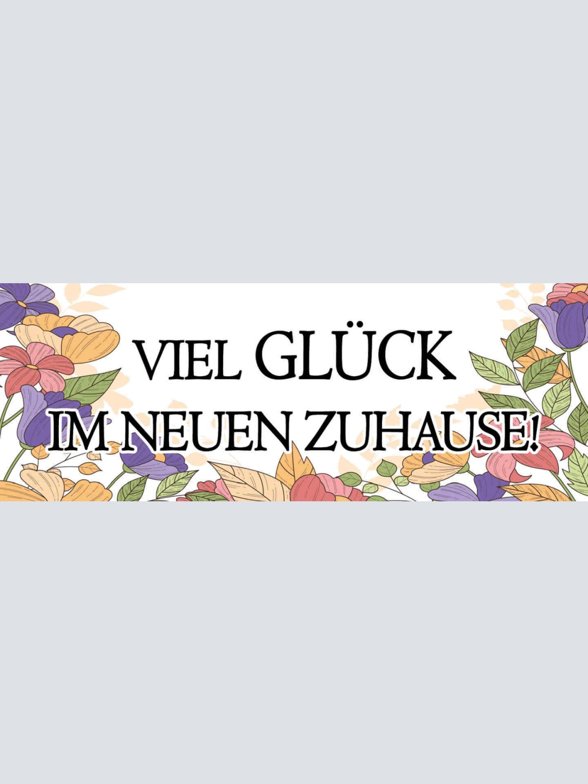 Schild Viel Glück Im Neuen Zuhause Wohnung Haus Familie 27x10 Blech od.Holz