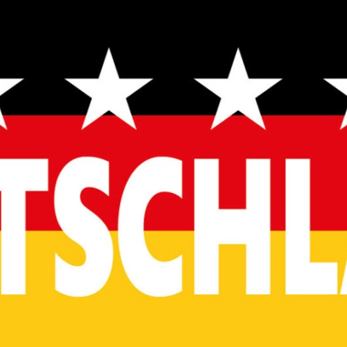 Schild Deutschland Fahne Flagge Land 27x10 Blech od.Holz