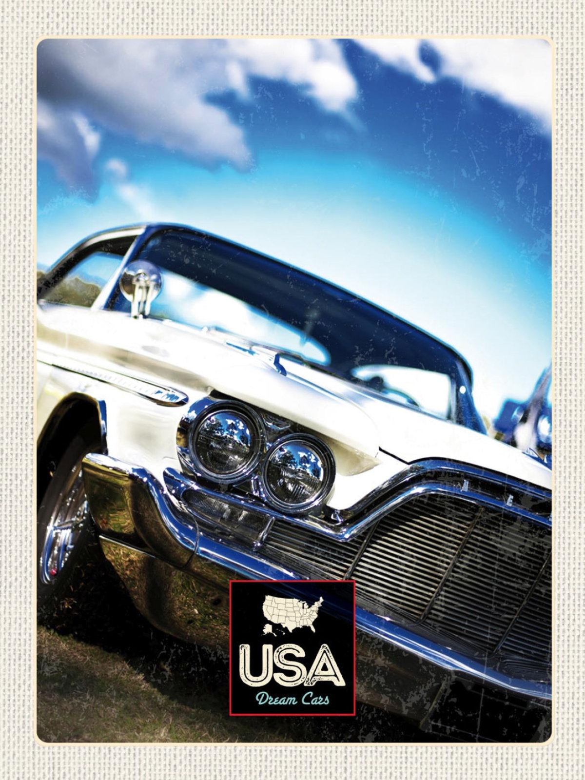 Schild USA Dream Cars Auto Chrysler Imperial 12x18 20x30 30x40 Blech/Holz