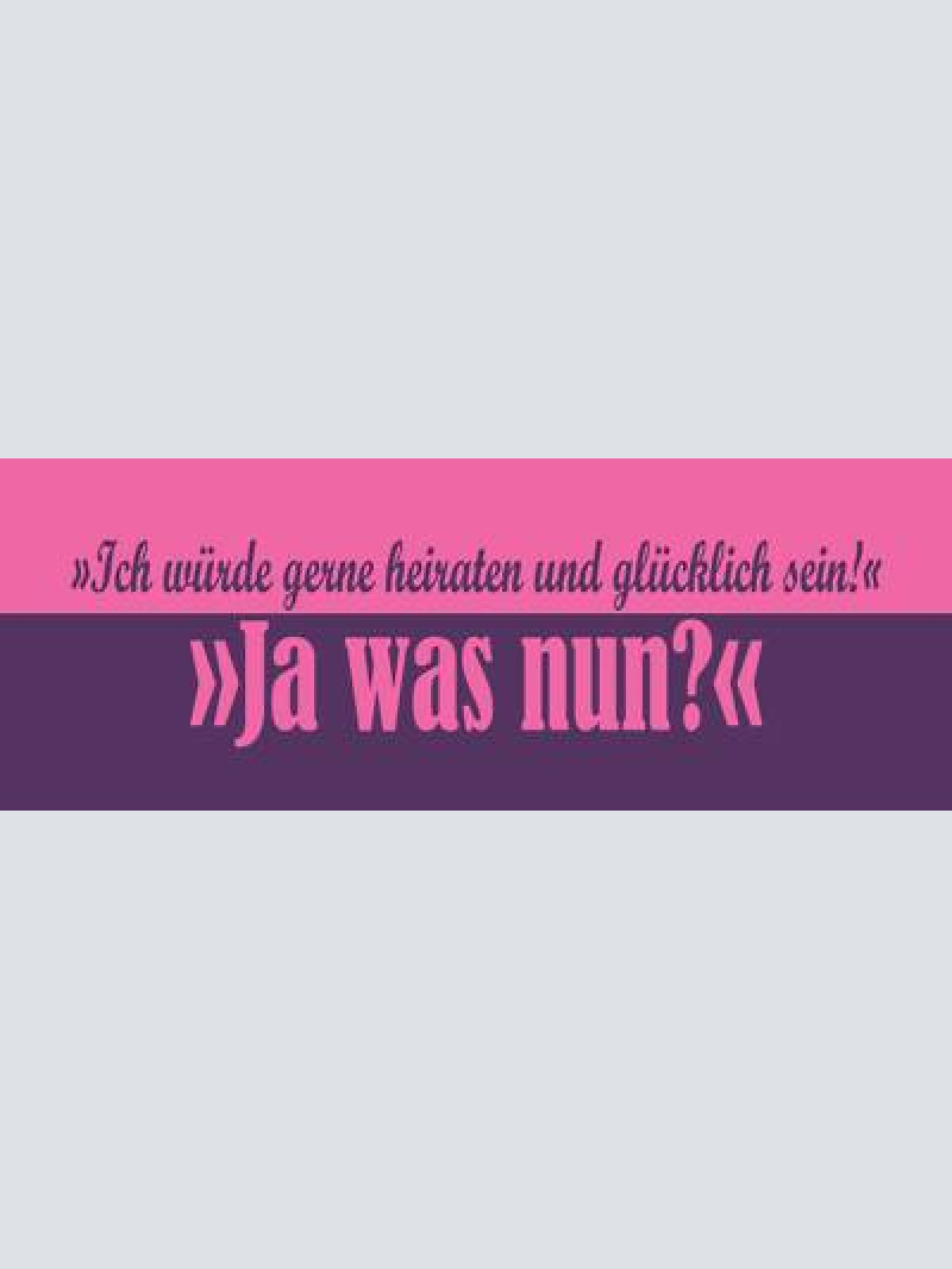 Schild ich würde gerne heiraten & glücklich sein ja was nun 27x10 blech od.holz