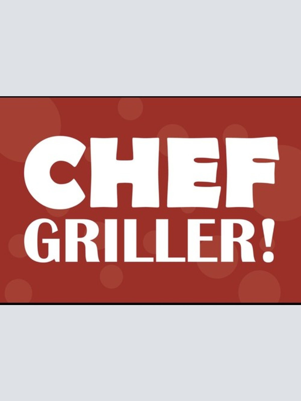 Schild Chef Griller Geschenk Geburtstag 12x18 / 20x30 / 30x40 Blech od. Holz