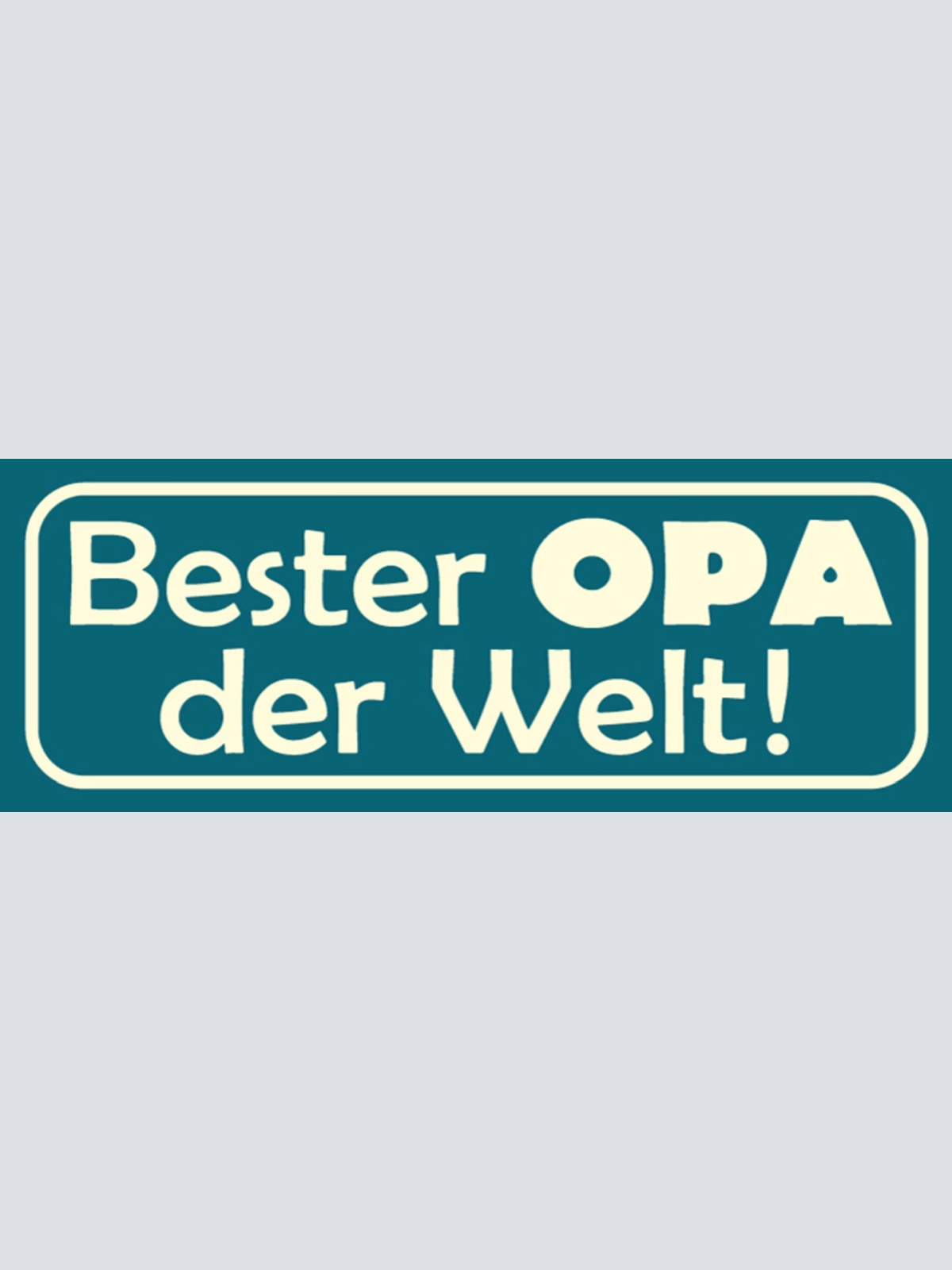 Schild Bester Opa Der Welt Großvater Großeltern Familie Kind 27x10 Blech od.Holz