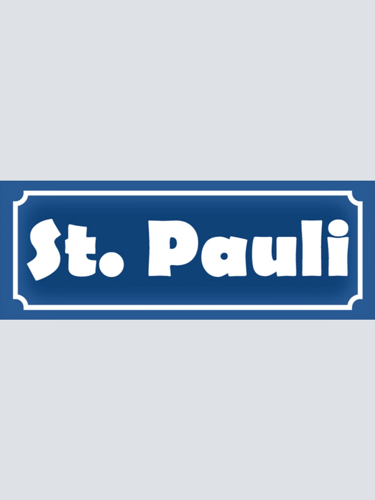 Schild St. Pauli Hamburg Straße Platz Ort Stadt Teil 27 x 10 Blech od. Holz