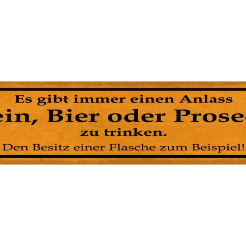 Schild Nicht Nachtragend Dumm Verkaufen Groll Frust Hass 46 x 10 Blech od. Holz