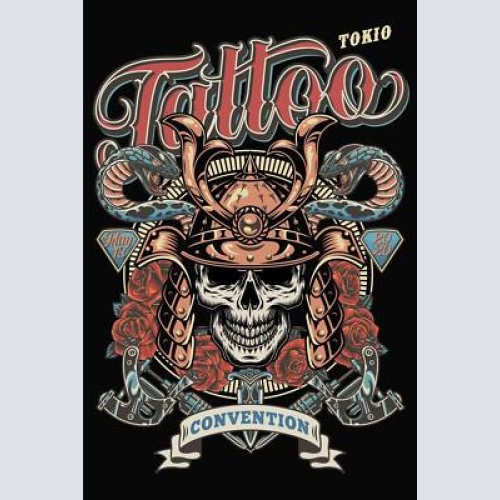 Nostalgie schild tattoo tokyo convention 12x18 / 20x30 / 30x40 blech od.holz