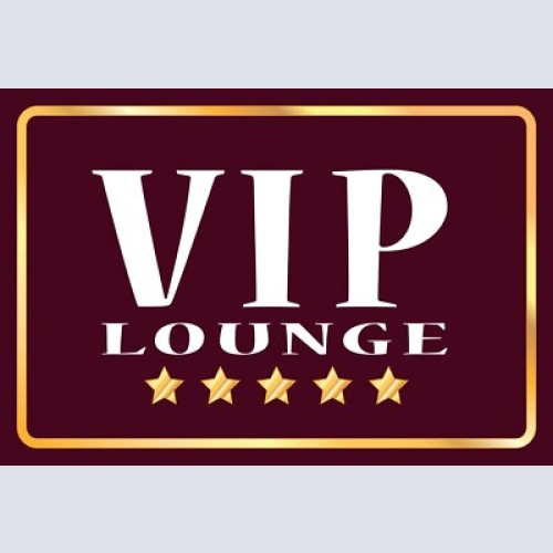 Schild vip lounge 12x18 / 20x30 / 30x40 blech od. holz