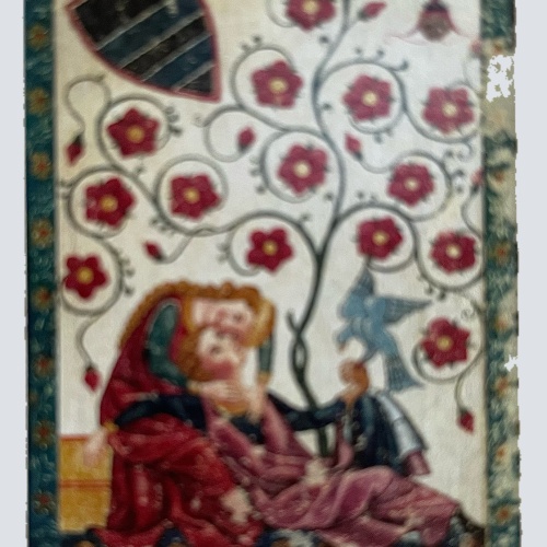 Nostalgie Holzschild Mittelalter Manesse Nr. 3 Schild