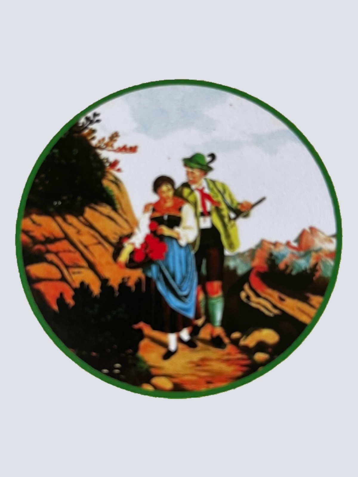 Nostalgie Holzschild Schützenscheibe Hochzeitsscheibe Ehe Paar Liebe Schild