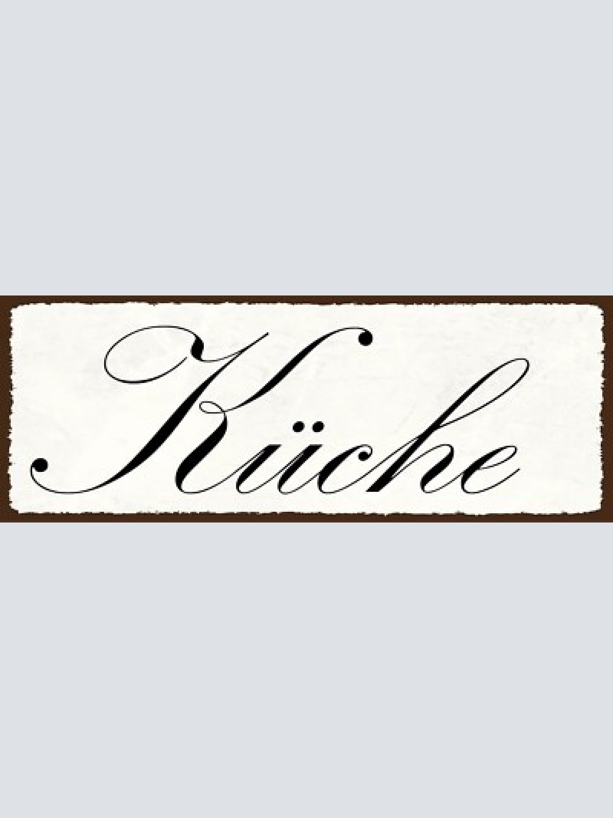 Schild küche kochen koch restaurant zuhause wohnung essen 27x10 blech od.holz