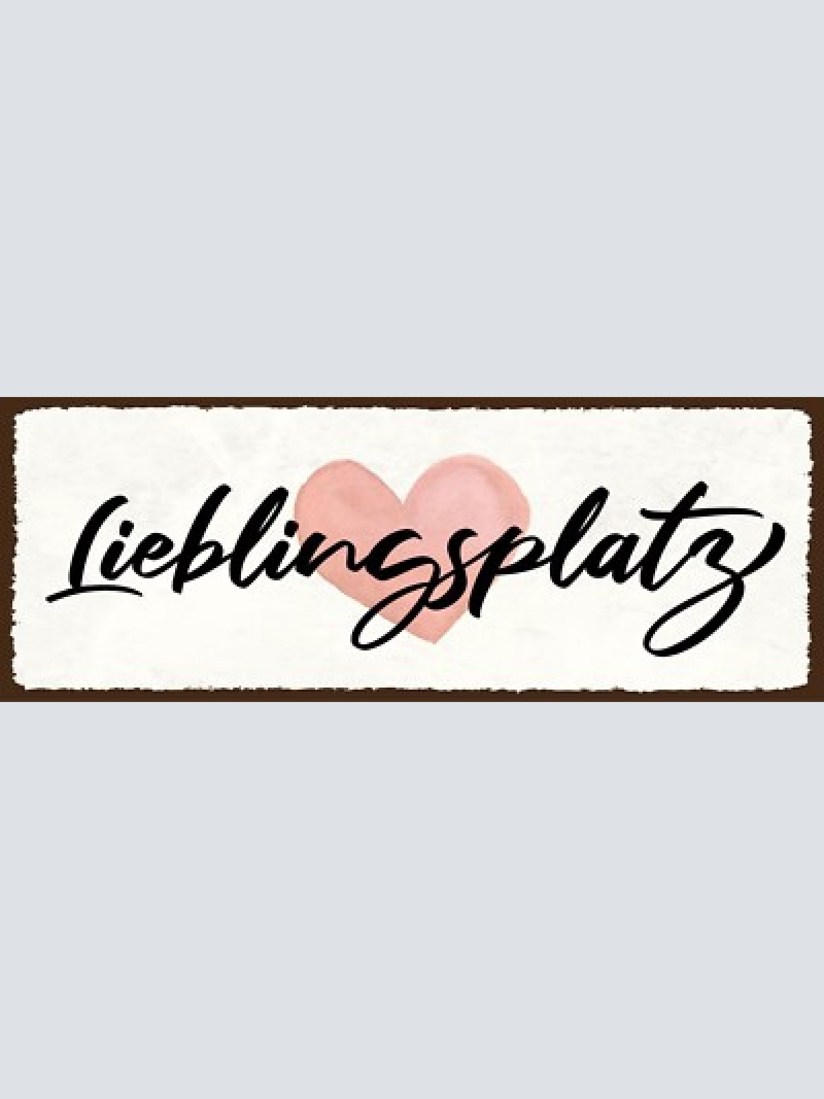 Schild lieblingsplatz stelle stamm platz gast sitzen 27x10 blech od.holz